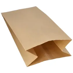 Starpak 1000 Warmhaltebeutel, Papier mit PE-Einlage 28 cm x 13 cm x 8 cm braun