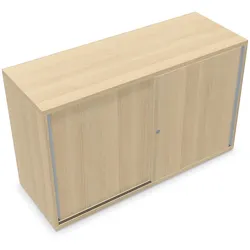 Sedus grand slam 2 OH Schiebetürschrank - 1000 mm (56594) / Esche hell (K80) / Esche hell (K80)