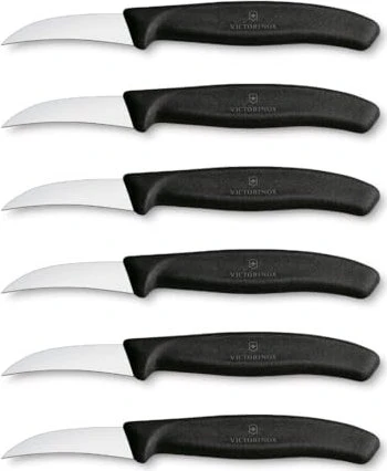 Victorinox Schäl- und Formmesser 6 cm schwarz