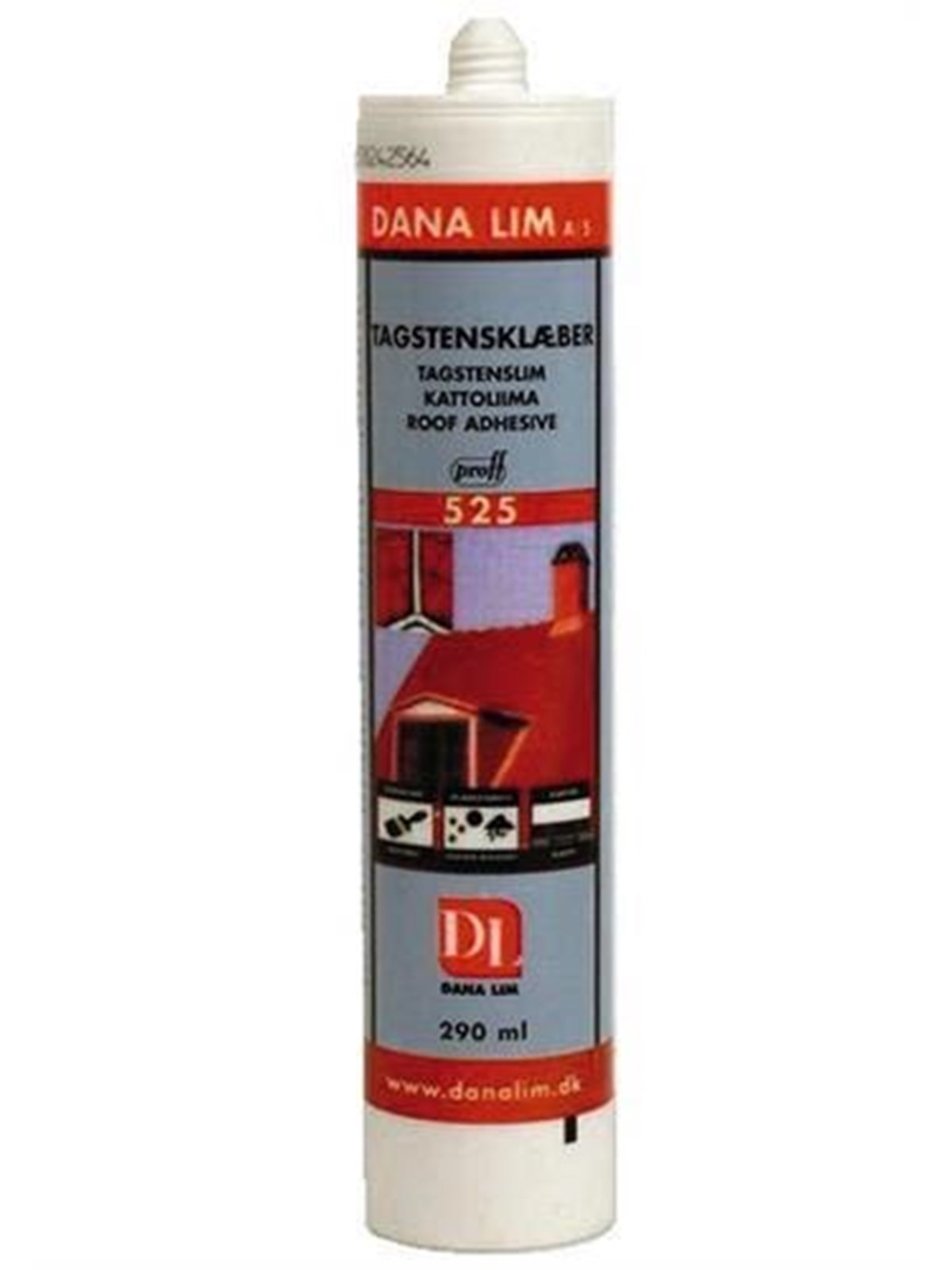 Dana Lim 525 Dachziegelkleber rot