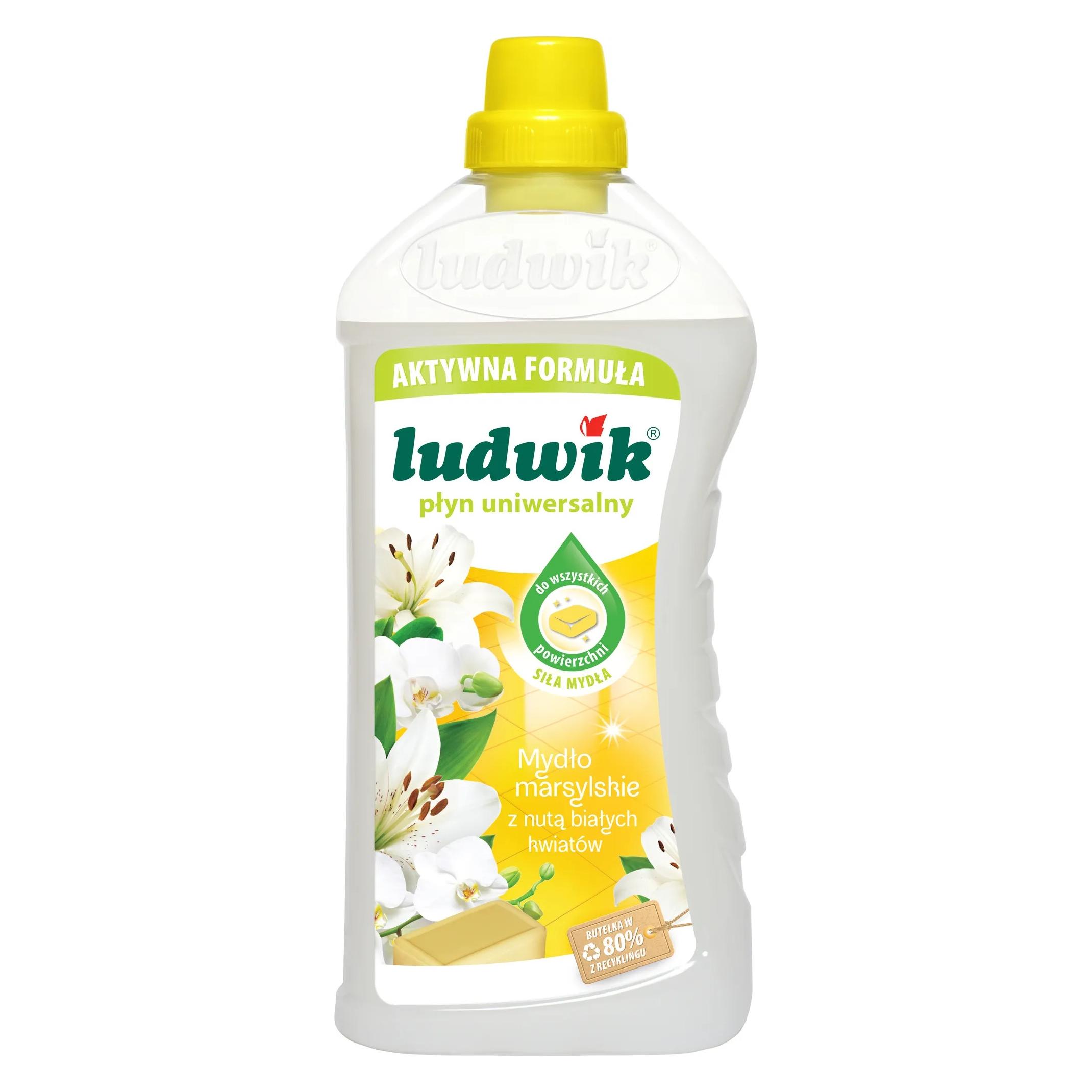 Ludwik Marseille Seife Universal Flüssig 1 L (Flüssigseife, 1000 ml) (5900498000221)