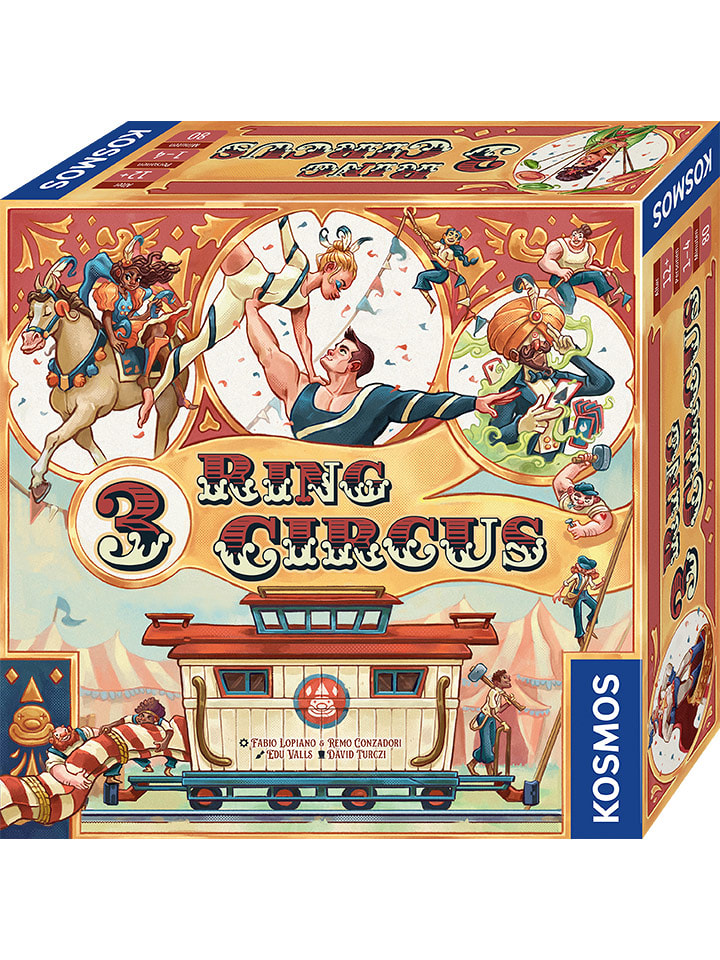 Kosmos Brettspiel "3 Ring Circus" - ab 12 Jahren - onesize