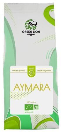 greenLionCoffee Green Lion Coffee - Kaffeebohnen Bio Aymara - 1 Kg - MaxiCoffee