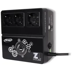 Infosec compatible Z1 ZENERGY CUBE EX 600 (600 VA, Standby USV), USV