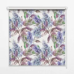INNENROLLO - Fensterrollo - Rollo - 70x140 cm - Sommerblumen