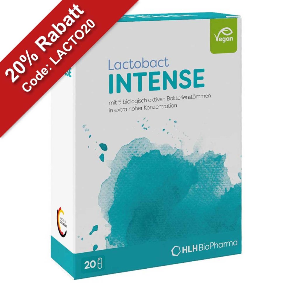 HLH BioPharma GmbH Lactobact INTENSE magensaftresistente Kapseln 18794667