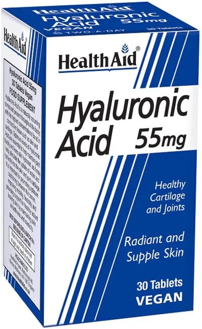 Health Aid ÁCIDO HIALURÓNICO 55MG 30 Tabs