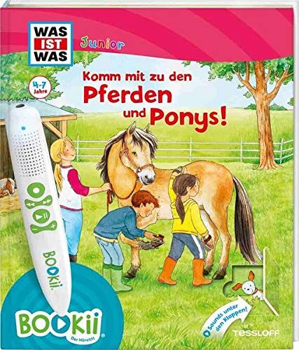 Tina Braun - BOOKii® WAS IST WAS Junior Komm mit zu den Pferden und Ponys!: Über 650 Hörerlebnisse und interaktive Spiele! (BOOKii / Antippen, Spielen, Lernen) - Preis vom 01.10.2026 17:08:56 h