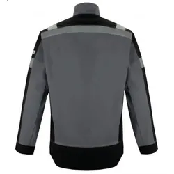 RENSING Bundjacke Multi-5 350 Plus-R Gr. 46 grau/schwarz 350g/qm