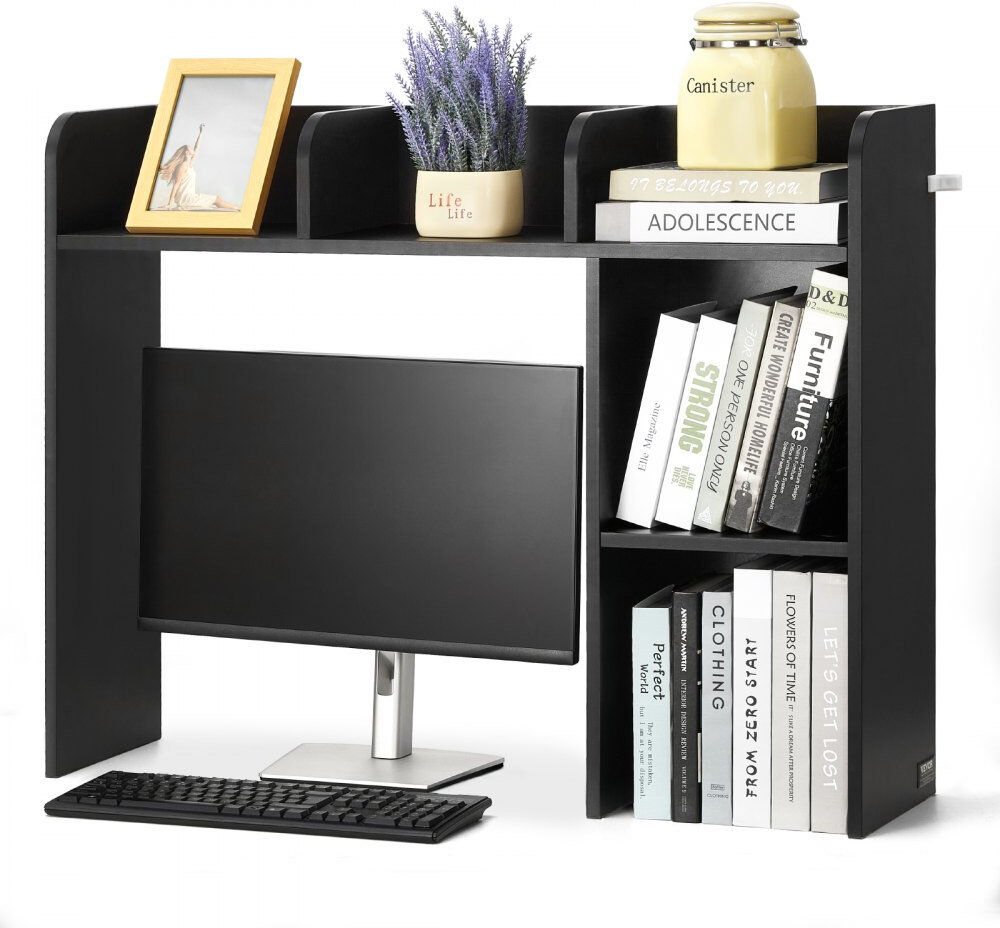 VEVOR Desk Organizer Black 73.4cm H X 94.5cm W X 24.1cm D
