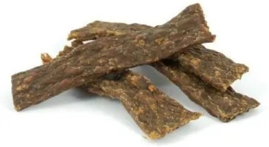 Gusto Strisce di Carne Essiccata di Manzo Snack per Cani 100 g