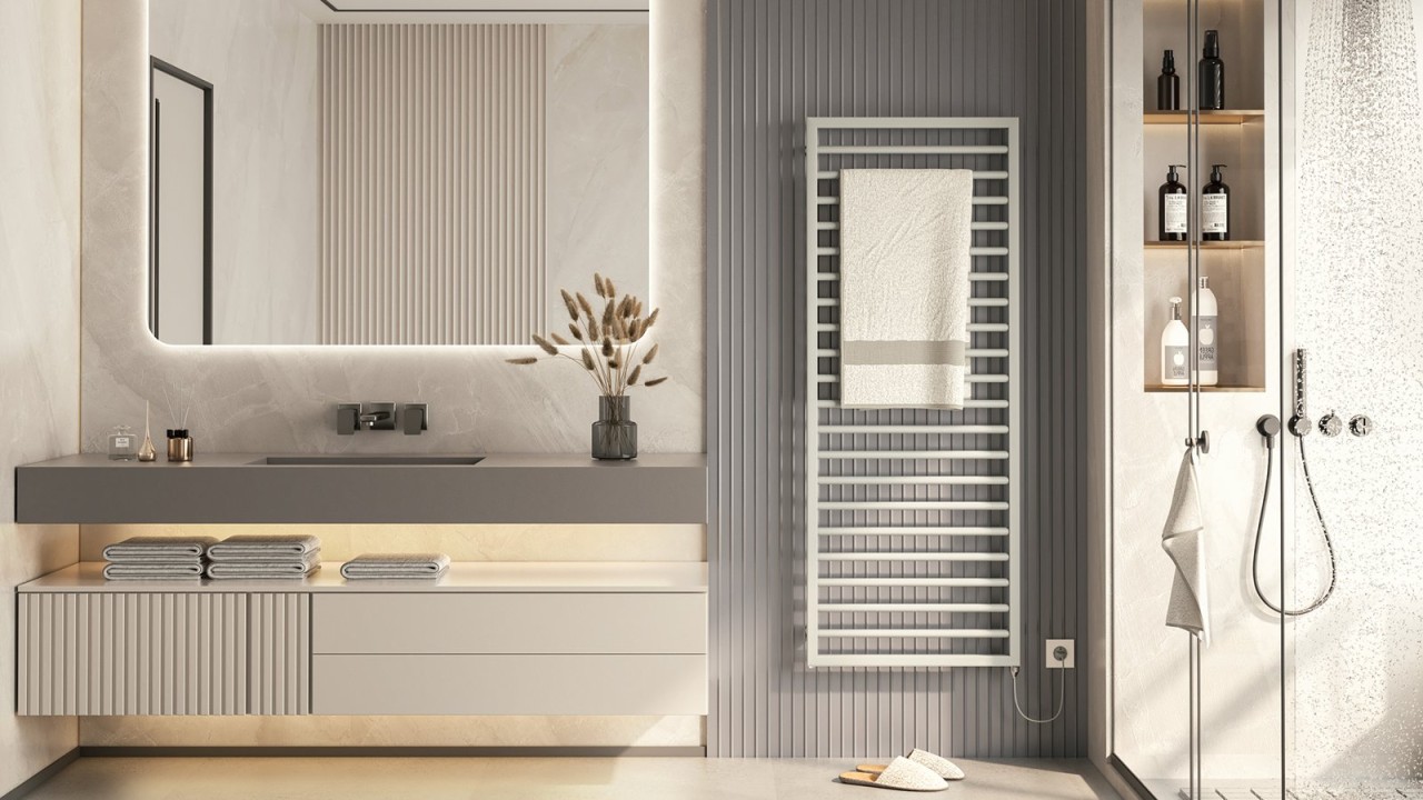 Zehnder Heizkörper Subway, 1599 x 600 mm, Edelstahl, elektrisch, Heizstab IHE, ZS4C02600000020 ZS4C02600000020