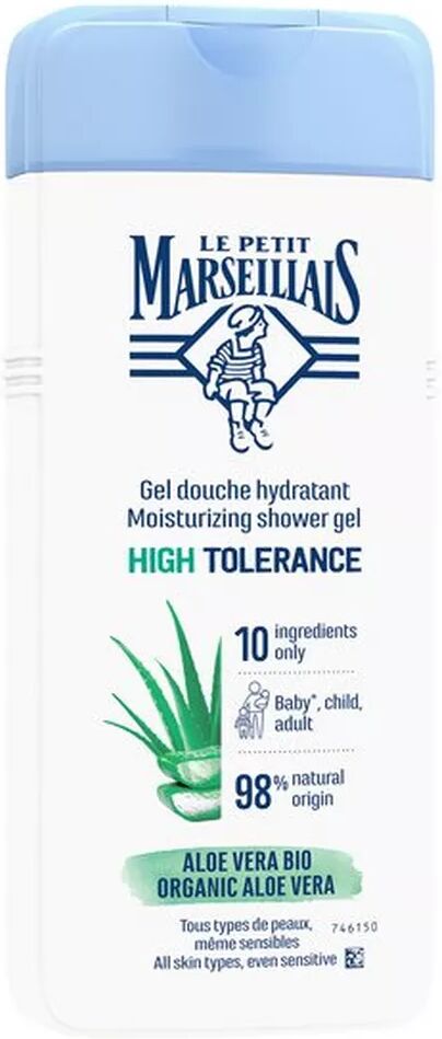 Le Petit Marseillais - Feuchtigkeitsspendendes Duschgel Hohe Verträglichkeit Aloe Vera Bio, Sensible Haut Aloevera, 400 ml