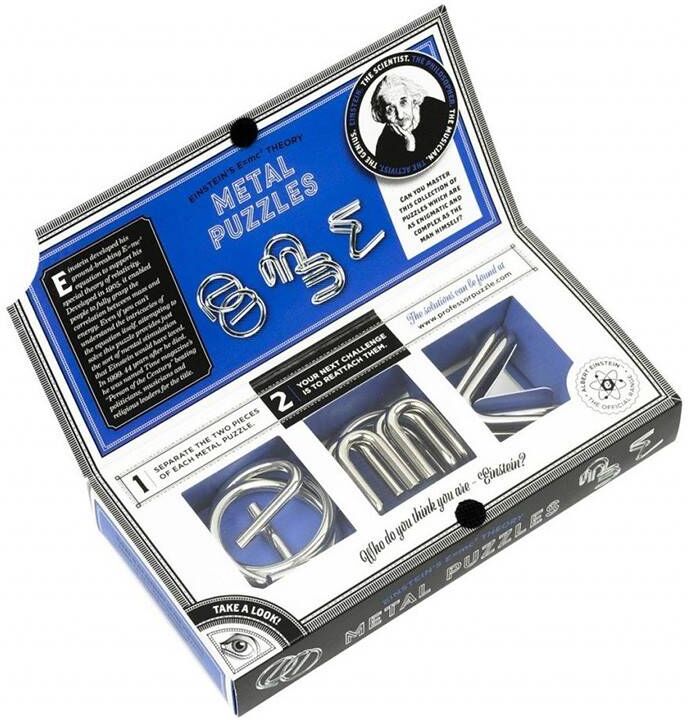 Professor Puzzle Metal Puzzle - Einstein's Theory