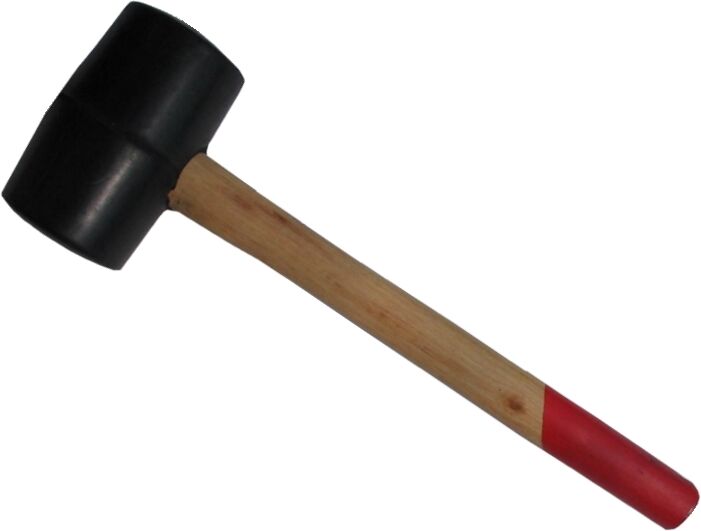 Swstahl Gummihammer 500 G 50702l