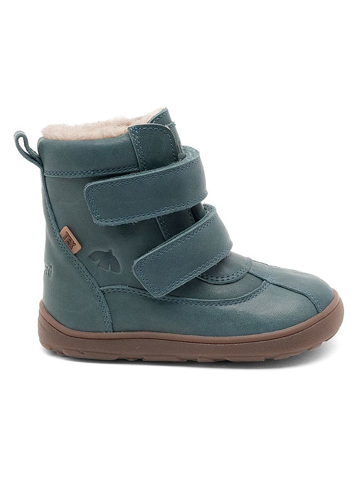 bisgaard Leder-Boots in Petrol - 25