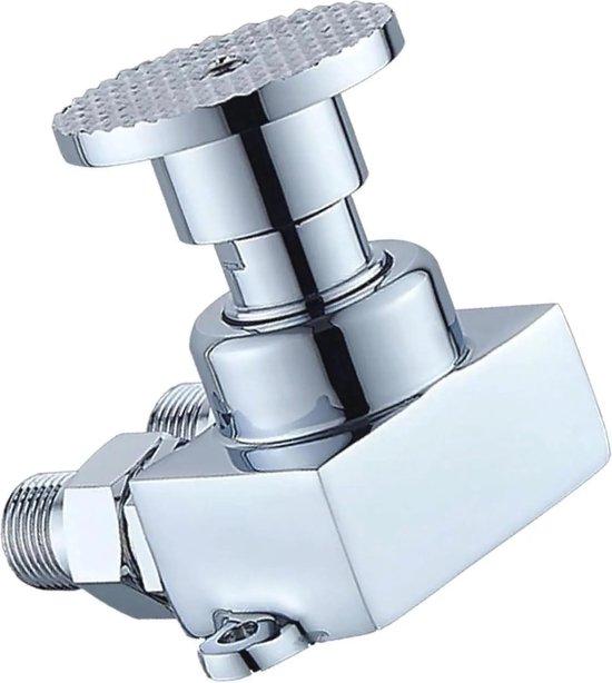 Berührungsloses Duschfußpedal 1/2" Anschluss für Kaltwasser, einfach zu installieren