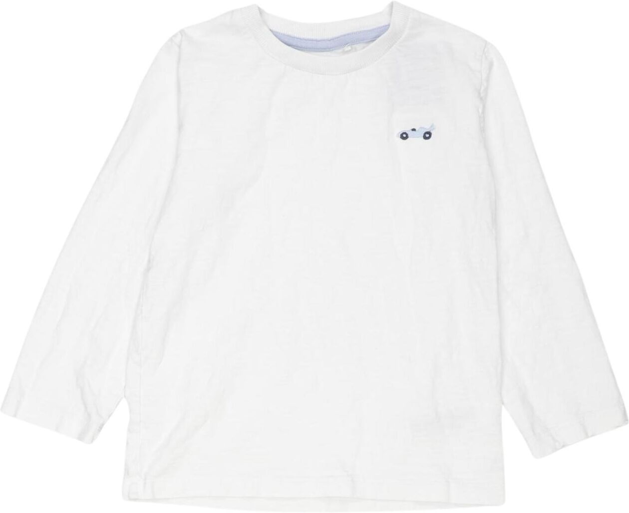 Next Jungen Langarmshirt, Weiß, Gr. EU 110, Baumwolle - Second Hand
