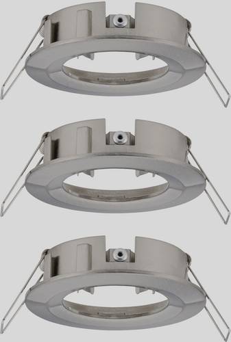 Paulmann 92479 EBL Choose Einbauring 3er Set 10W Eisen (gebürstet)