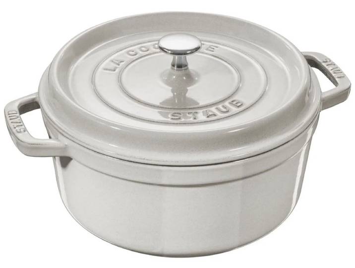 Staub Gietijzeren Braadpan White Truffle 26cm / 5.25l