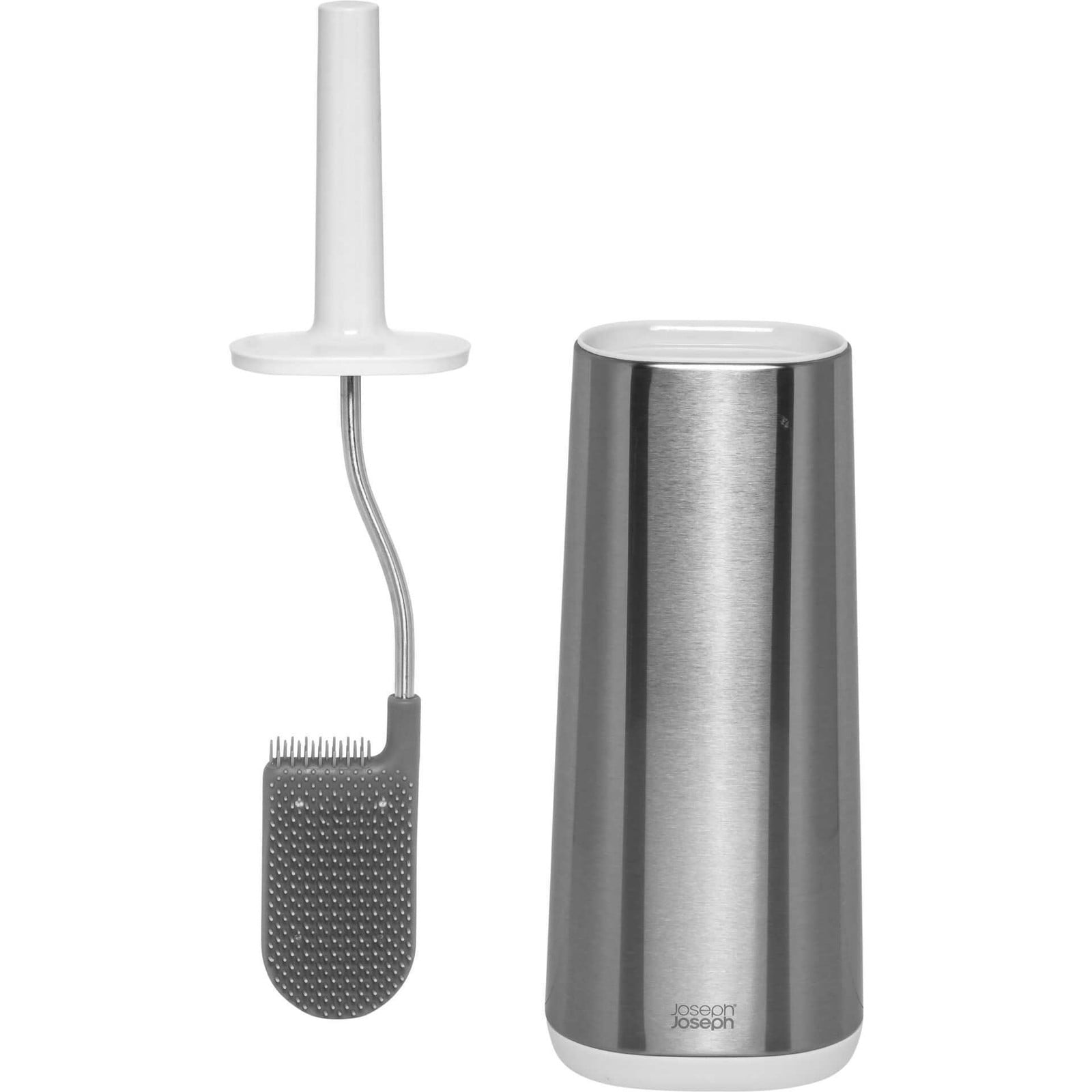 Joseph Joseph Flex Steel Toiletborstel met houder - RVS