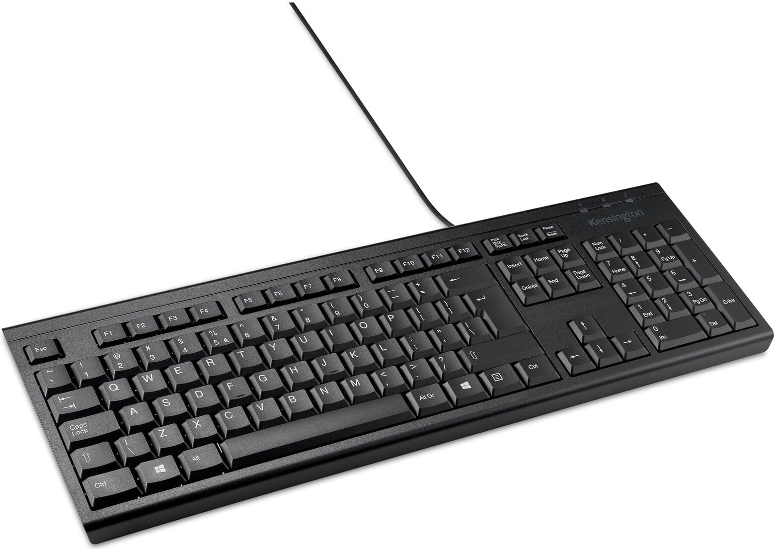 Kensington KB100 EQ Volledig toetsenbord, Bekabeld, Zwart
