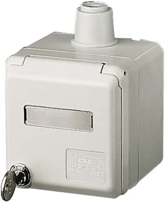 Mennekes Wanddose Cepex 16A,5p,6h,400V,IP44 4165)