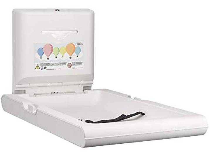 All Care Mediclinics babycommode van kunststof, wit, 1