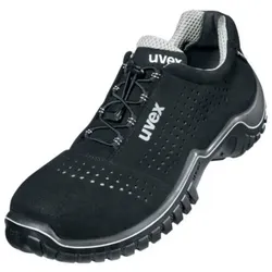 uvex motion style Sicherheitsschuh Halbschuhe S1, schwarz/silber schwarz/silber 39 - 6989839 - schwarz/silber
