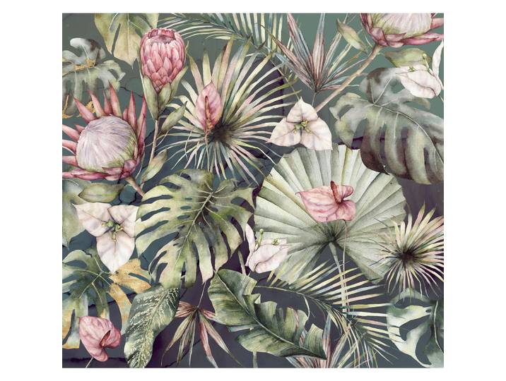 Komar Fototapete, Mehrfarbig, Papier, Blume, 300x280 cm, Tapeten & Wandverkleidungen, Fototapeten