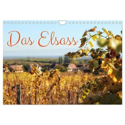 Das Elsass (Wandkalender 2026 DIN A4 quer), CALVENDO Monatskalender