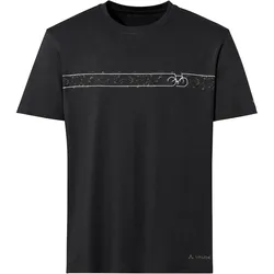 Vaude, Herren, Velotrikot, Cyclist T-Shirt V (L), Schwarz, L