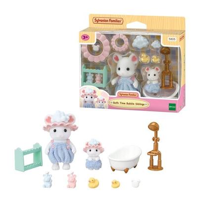 Sylvanian Families 5805 - Marshmallow Mäuse Badespaß Spielset
