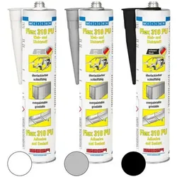 Flex 310 PU | dauerelastischer Kleb- und Dichtstoff auf Polyurethanbasis | 300 ml | schwarz