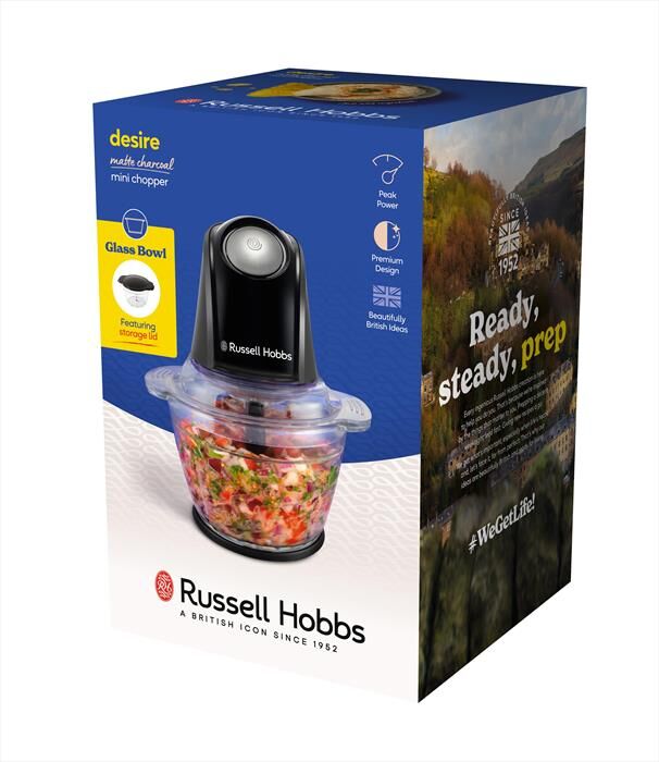 RUSSELL HOBBS Tritatutto 27131-56-grigio/nero
