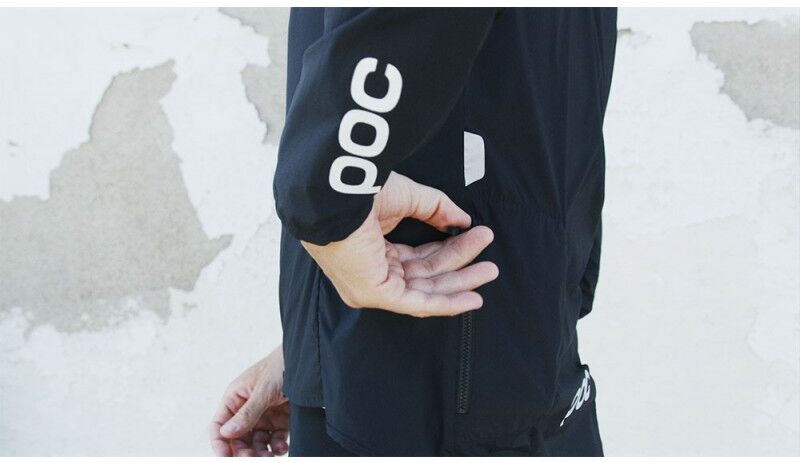 Poc Guscio antipioggia antivento  Pure-Lite Splash Jacket nero