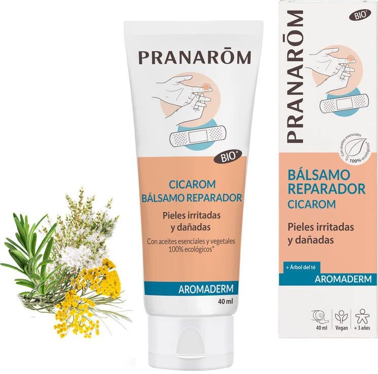 Pranarôm Aromaderm Cicarom Bálsamo Reparador BIO 40ml