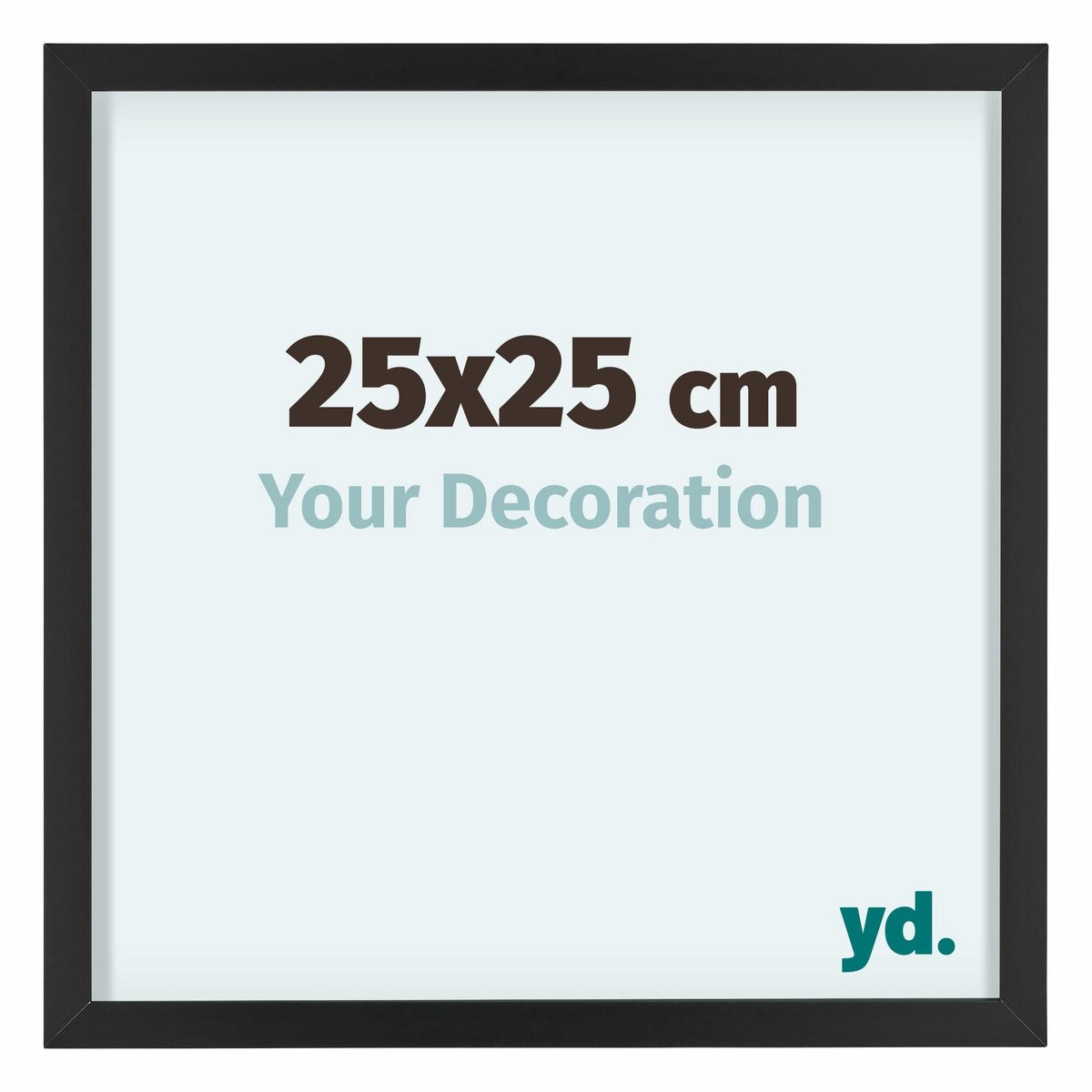Your Decoration Fotolijst Virginia Aluminium Zwart 25x25 cm