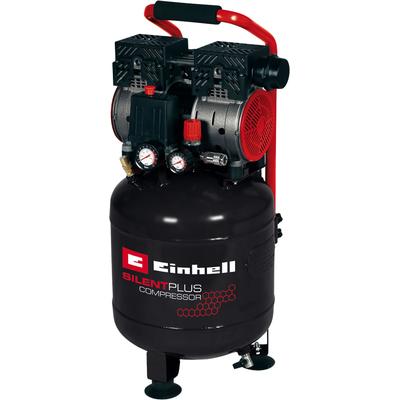 Kompressor EINHELL "TE-AC 135/24 Silent Plus", rot (ohne farbbezeichnung), B:31,9cm H:71,2cm L:33,4cm, Kompressoren