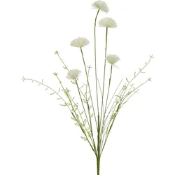 Kunstblume CORNFLOWER creme (LBH 60x3x2 cm) - LBH 60x3x2 cm