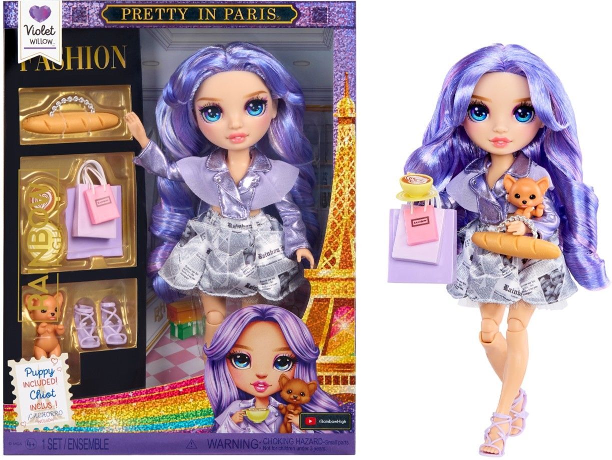 MGA Rainbow High: Pretty in Paris - Violet Willow (248798)
