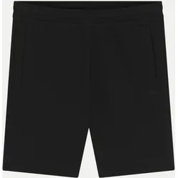 Shorts mit Logo-Stickerei Schwarz L