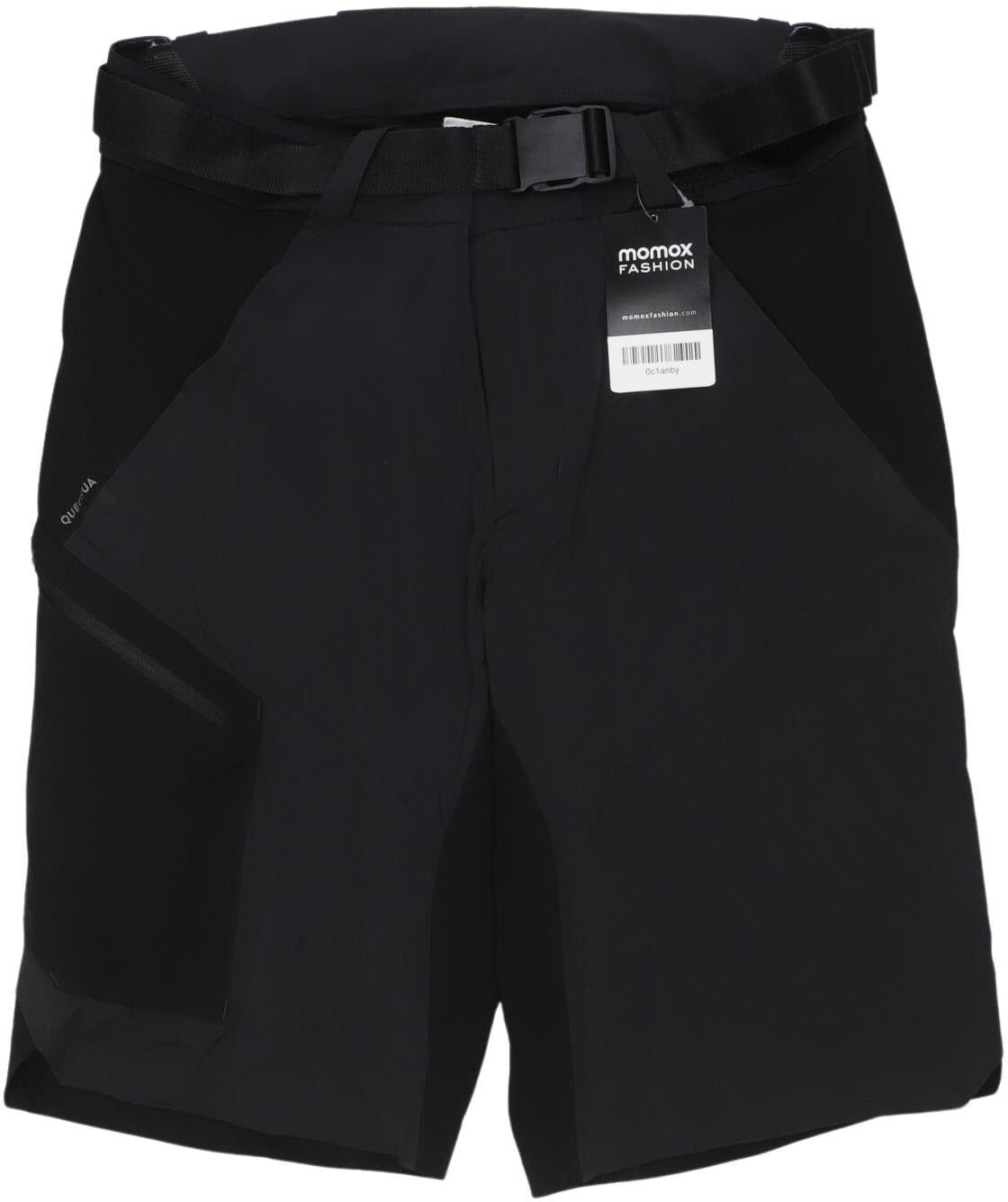 quechua Herren Shorts, Schwarz, Gr. M, Synthetik / Elasthan - Second Hand