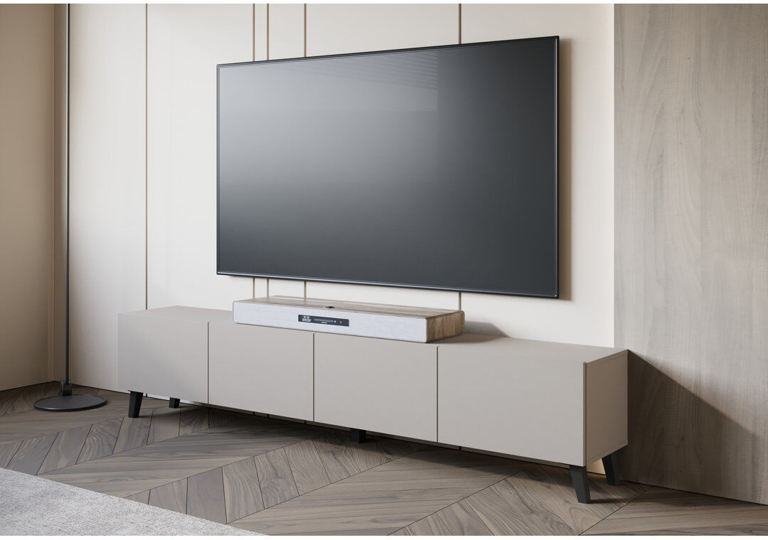 Metro TV Stand for TVs up to 75" Cashmere Beige 75"