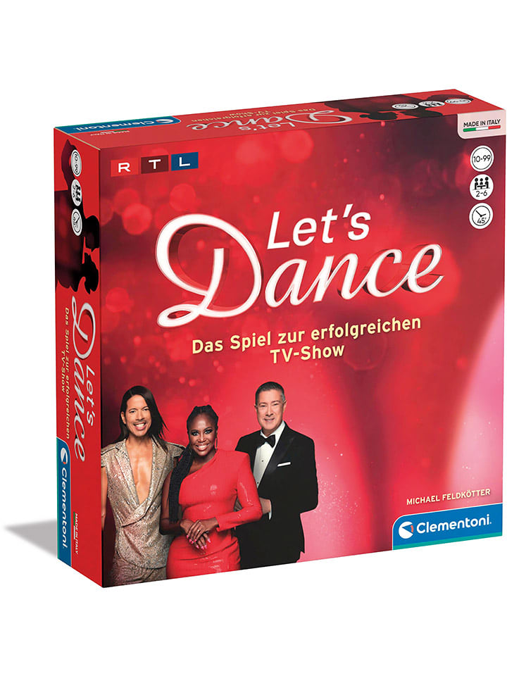 Clementoni Brettspiel "Let's Dance" - ab 10 Jahren - onesize