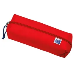 Oxford Großes Federmäppchen mit Gummiband rechteckig farbig rot, 22x8 cm
