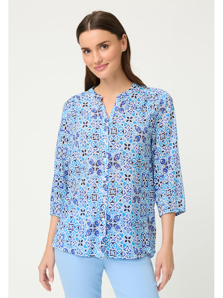Olsen Bluse in Hellblau - 36