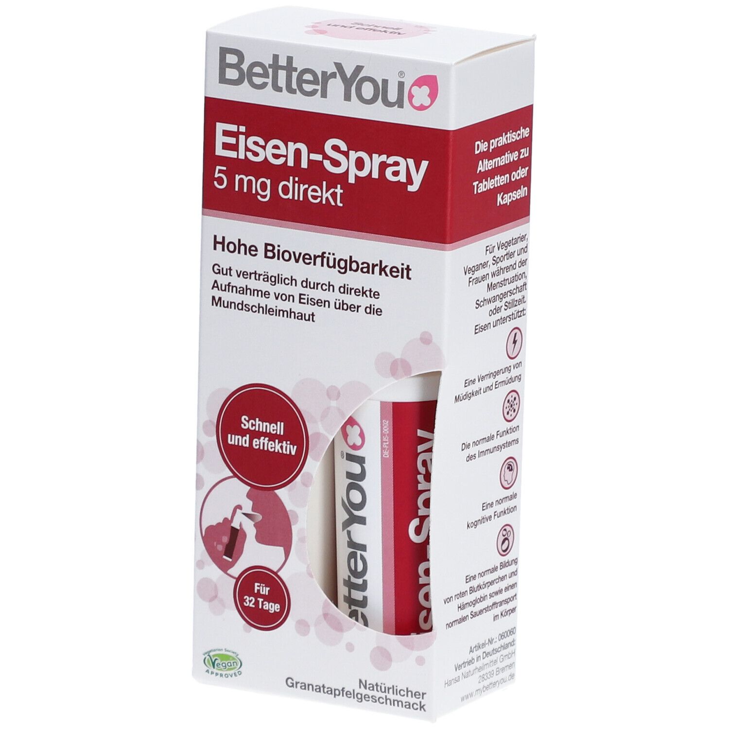 Betteryou Eisen-Spray direkt 25 ml Spray