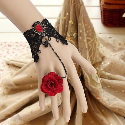 Damen Retro Vintage Punk Gothic Steampunk Accessoires für Halloween Karneval Maskerade