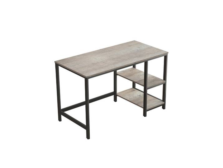 Hansiro Schreibtisch Computertisch, Schwarz, 60x75x120 cm, Büromöbel, Schreibtische, Schreibtische